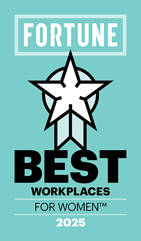 Fortune 100 Best Place to Work for Women badge